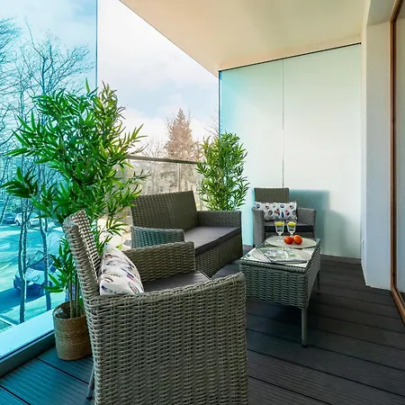 Whiteblue I Seaside Ul Konopnickiej Sauna & Fitness & Bawialnia Dla Dzieci & Rowerownia - W Cenie Pobytu * Колобжег