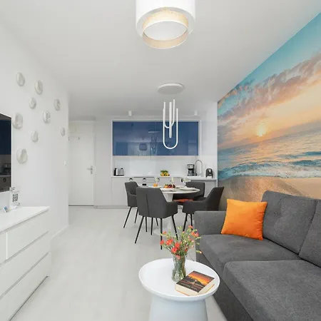 Апартаменти Whiteblue I Seaside Ul Konopnickiej Sauna & Fitness & Bawialnia Dla Dzieci & Rowerownia - W Cenie Pobytu