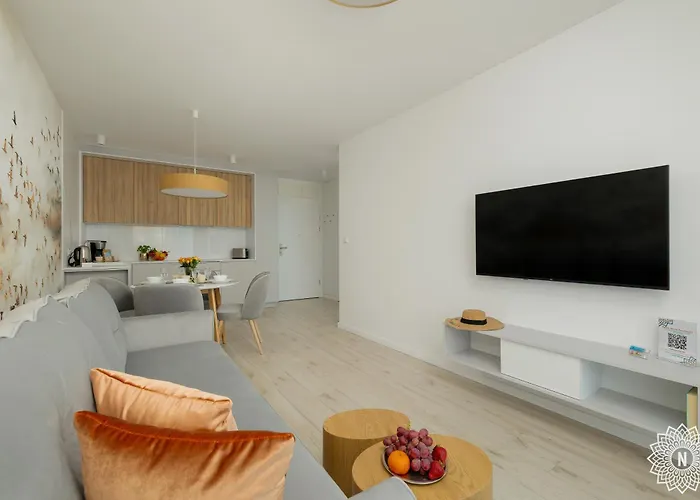 Apartment Whiteblue I Seaside Ul Konopnickiej Sauna & Fitness & Bawialnia Dla Dzieci & Rowerownia - W Cenie Pobytu