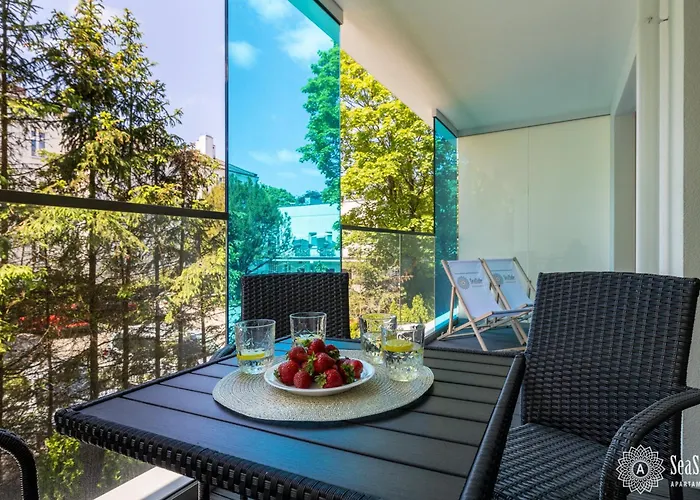 Apartment Whiteblue I Seaside Ul Konopnickiej Sauna & Fitness & Bawialnia Dla Dzieci & Rowerownia - W Cenie Pobytu *